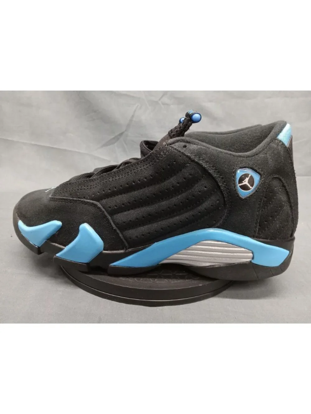 Nike Air Jordan 14 Retro (GS) Black University Blue Boys Size 5.5 NEW NO BOX!